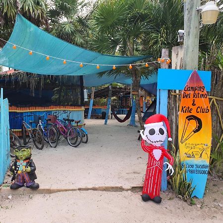 Hotel Camping Del Ritmo & Kite Club El Cuyo Exterior foto