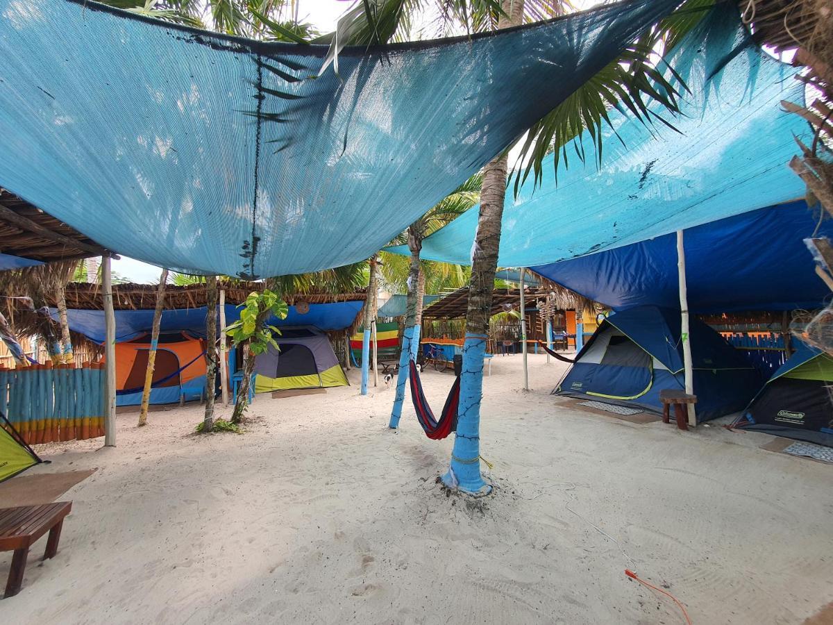 Hotel Camping Del Ritmo & Kite Club El Cuyo Exterior foto
