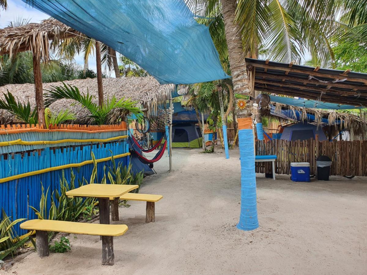 Hotel Camping Del Ritmo & Kite Club El Cuyo Exterior foto