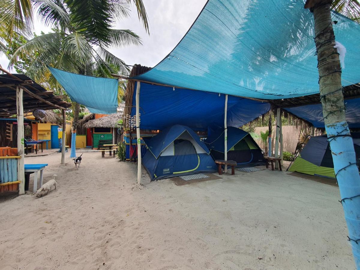 Hotel Camping Del Ritmo & Kite Club El Cuyo Exterior foto