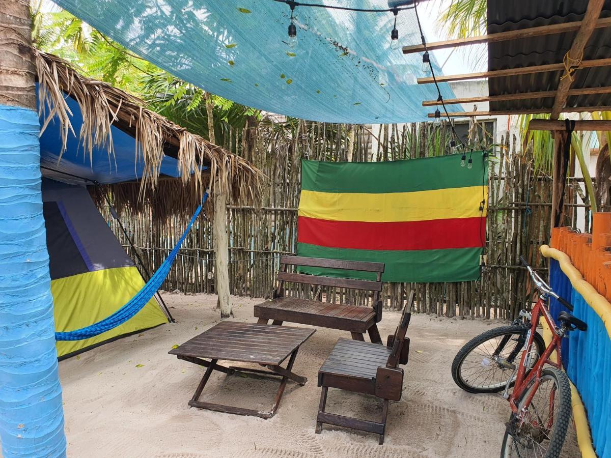 Hotel Camping Del Ritmo & Kite Club El Cuyo Exterior foto