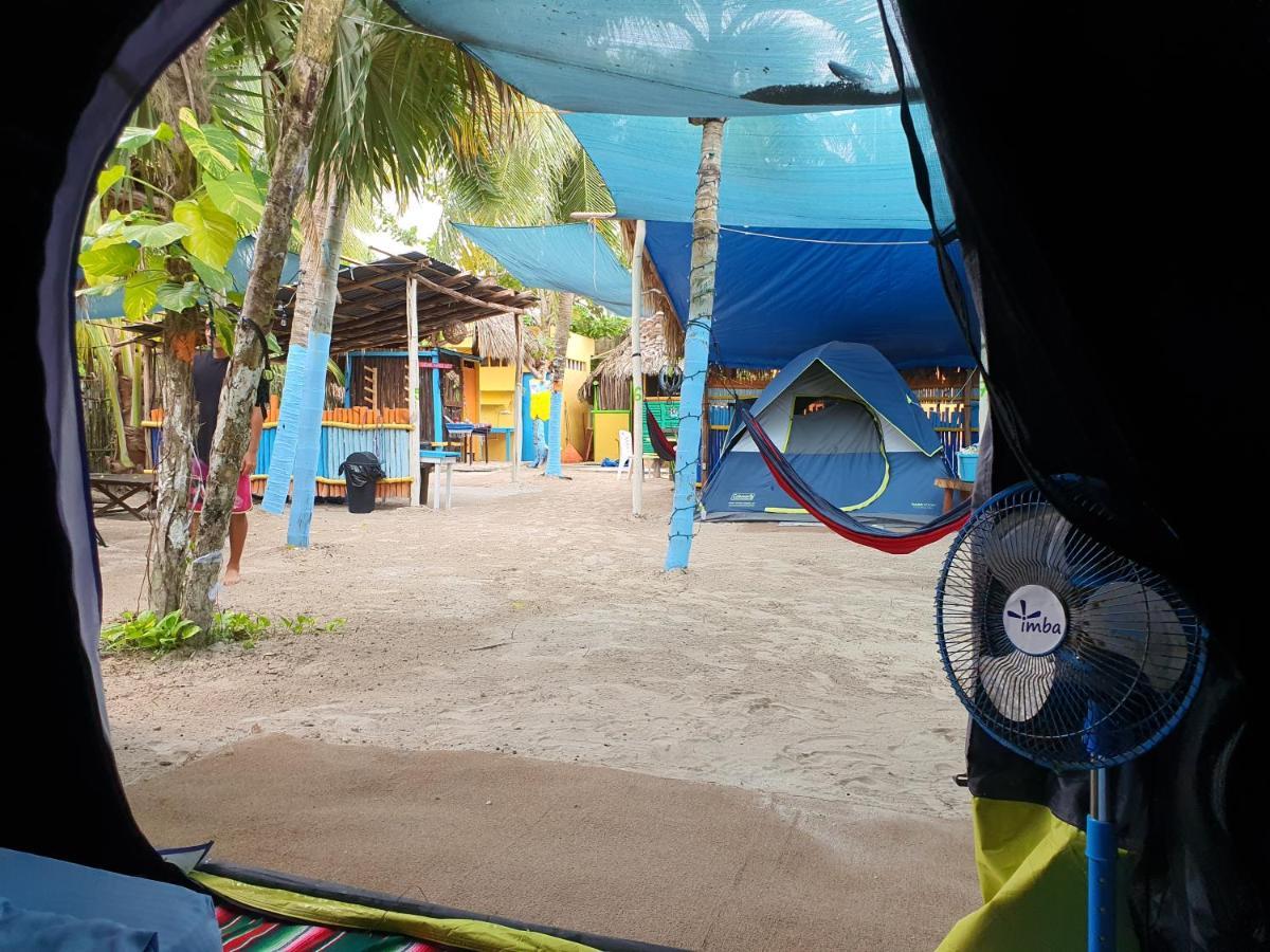 Hotel Camping Del Ritmo & Kite Club El Cuyo Exterior foto